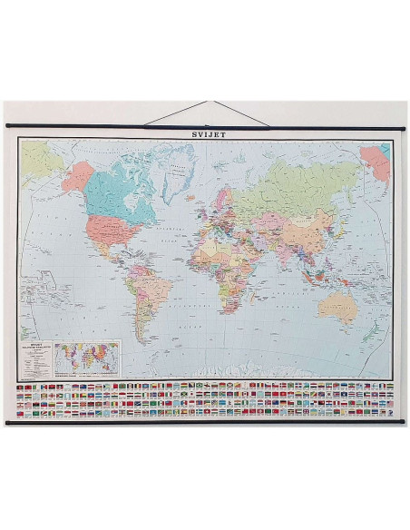 Svijet, politička 1:25.000.000