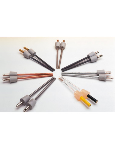 Elektroda Cu, U cijev