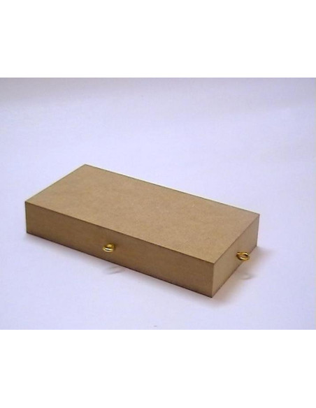 Drveni kvadar sa 2 kukice