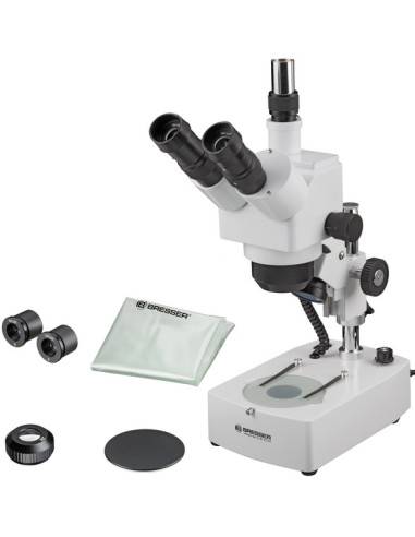 Lupa trinokularna Zoom 10x-160x