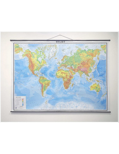 Svijet, fizička, 1:20.000.000