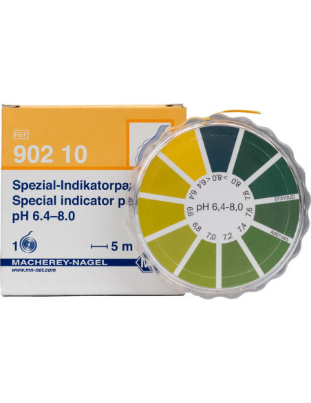 Indikator papir pH 6.4-8.0/0.2, rola
