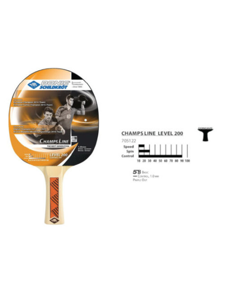 Reket za stolni tenis Champs 200