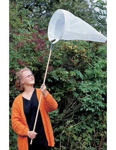 Mrežica za hvatanje leptira, drvena drška