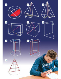 Geometrijska tijela žičana (9/1)