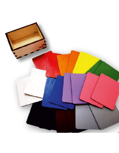 Kutija s karticama boja