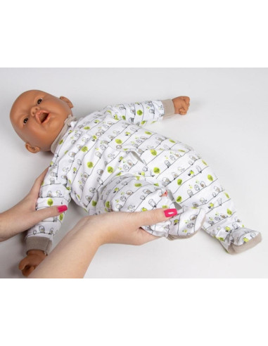 Lutka dojenčeta za vježbu - platneno tijelo