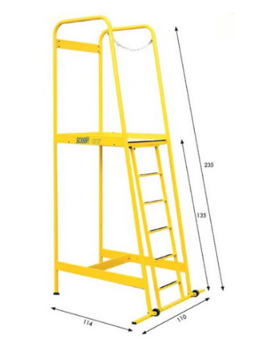 Sudačka stolica za odbojku