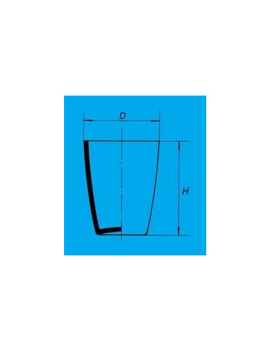 Lončić porculan 45x56 mm/50 mL